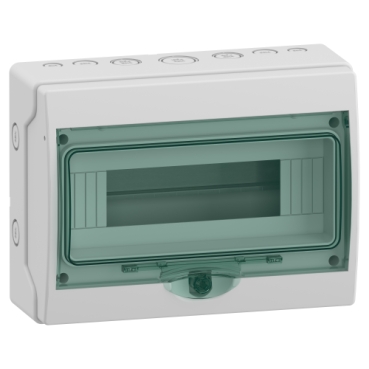 Schneider Distribution Coffret Mini Mureva, IP65 pour appareillage modulaire, 1x12 modules