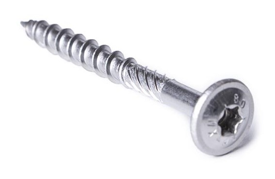 VIS TIREFOND 8X80 A2 TÊTE PLATE TELLER TX40 (100 PCS)