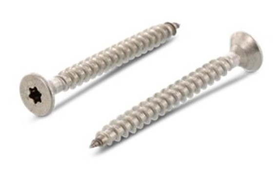 VIS TIREFOND 8X80 A2 TÊTE FRAISÉE TELLER TX40 (100 PCS)