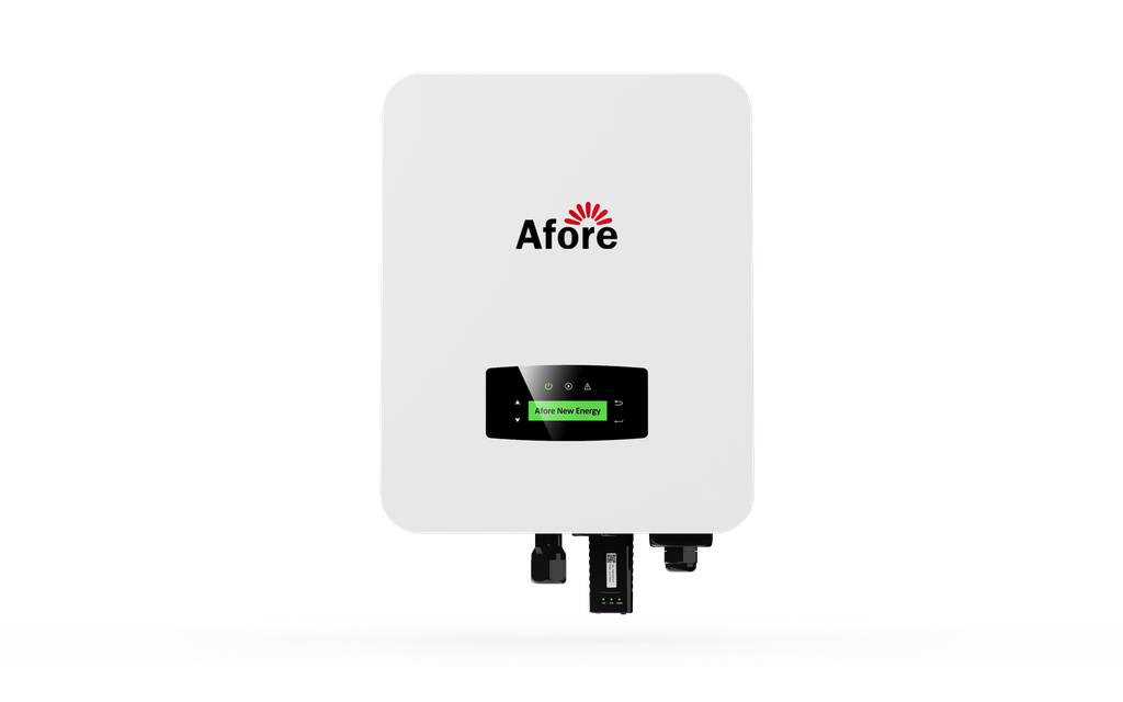 ONDULEUR HYBRIDE AFORE AF5K-SL MONOPHASÉ (5.0 KVA) -2 MPPT- 10 ANS DE GARANTIE - BACK-UP 34.1A INTÉGRÉ - PINCE CT INCLUS