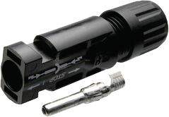 CONNECTEUR MALE MC4 4-6MM² (1PC)