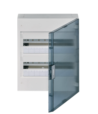 [HAG36M] HAGER Coffret vega -2R. - 36 M. - porte transparente