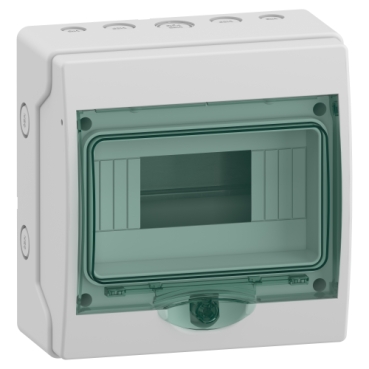[COF8MOD] Schneider Distribution Coffret Mini Mureva, IP65 pour appareillage modulaire, 1x8 modules