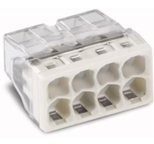 [WAG2,5MMGRIS] WAGO Borne 8x0,5-2,5mm transparant gris (50PCS)