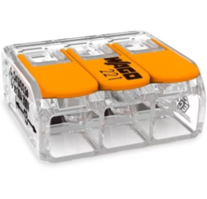 [WAGCOMP3x6MMORANGE] WAGO Borne COMPACT UNIVERSELLE 3 x 6 mm² orange (30PCS)