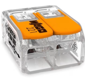 [WAGCOMP2x6MMORANGE] WAGO Borne COMPACT UNIVERSELLE 2 x 6 mm² orange (50PCS)