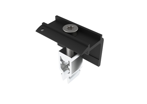 ENDKLEMME SCHWARZ QUICK-FIX 30-40MM (FÜR SCHLETTER PROFIL)