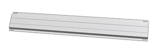 SUNBEAM NOVA WINDABWEISER HINTEN (1825MM)