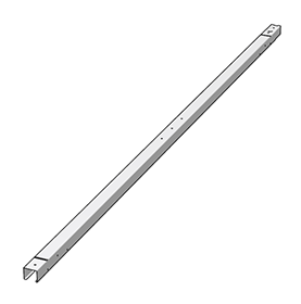 SUNBEAM NOVA BARRE SYMÉTRIQUE XL (2400MM)