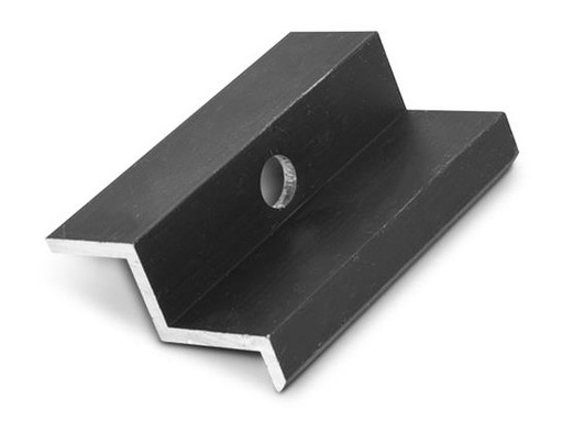 ENDKLEMME SCHWARZ 30MM